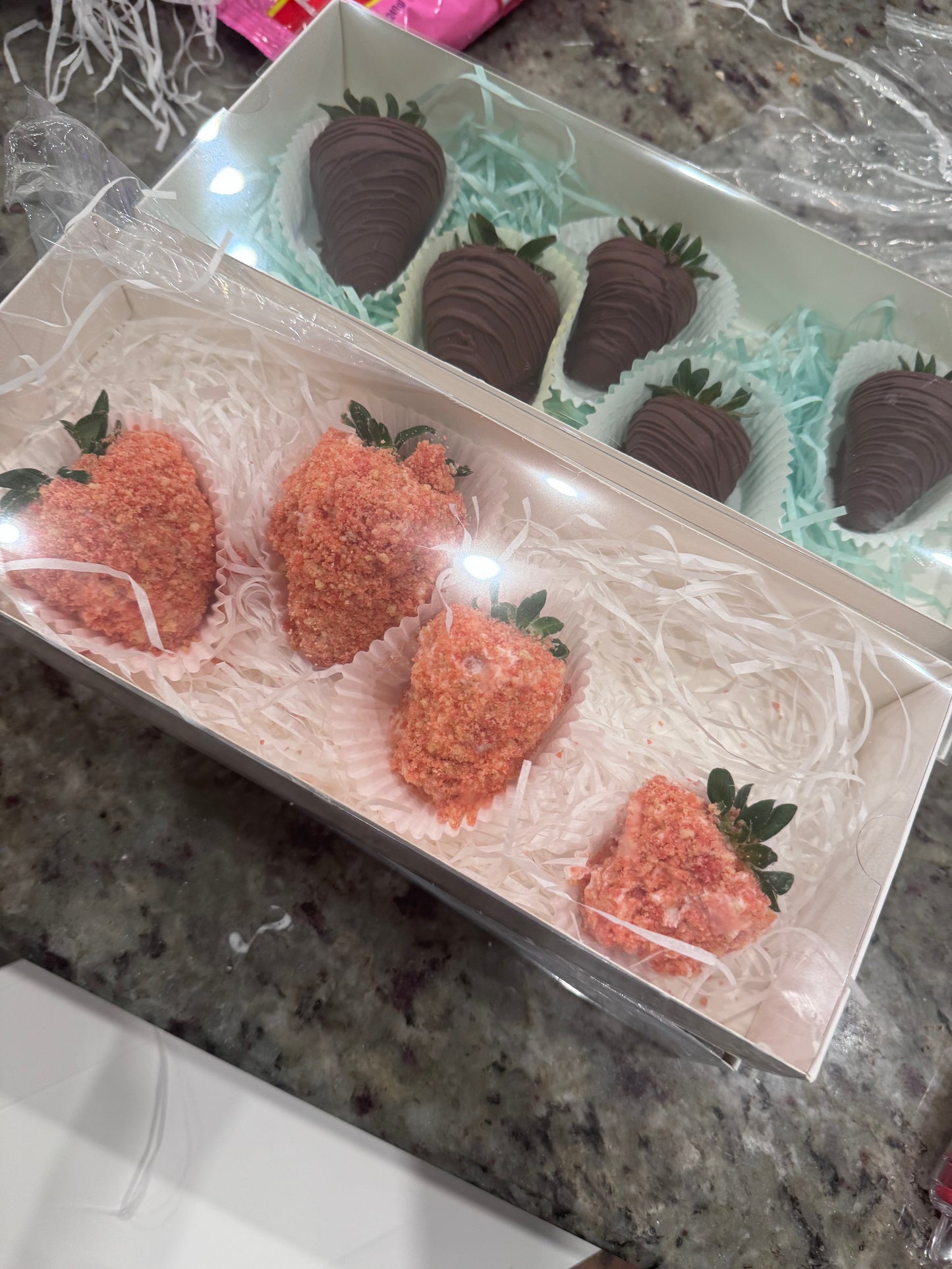 Cookies and Cream covered strawberries (dozen)