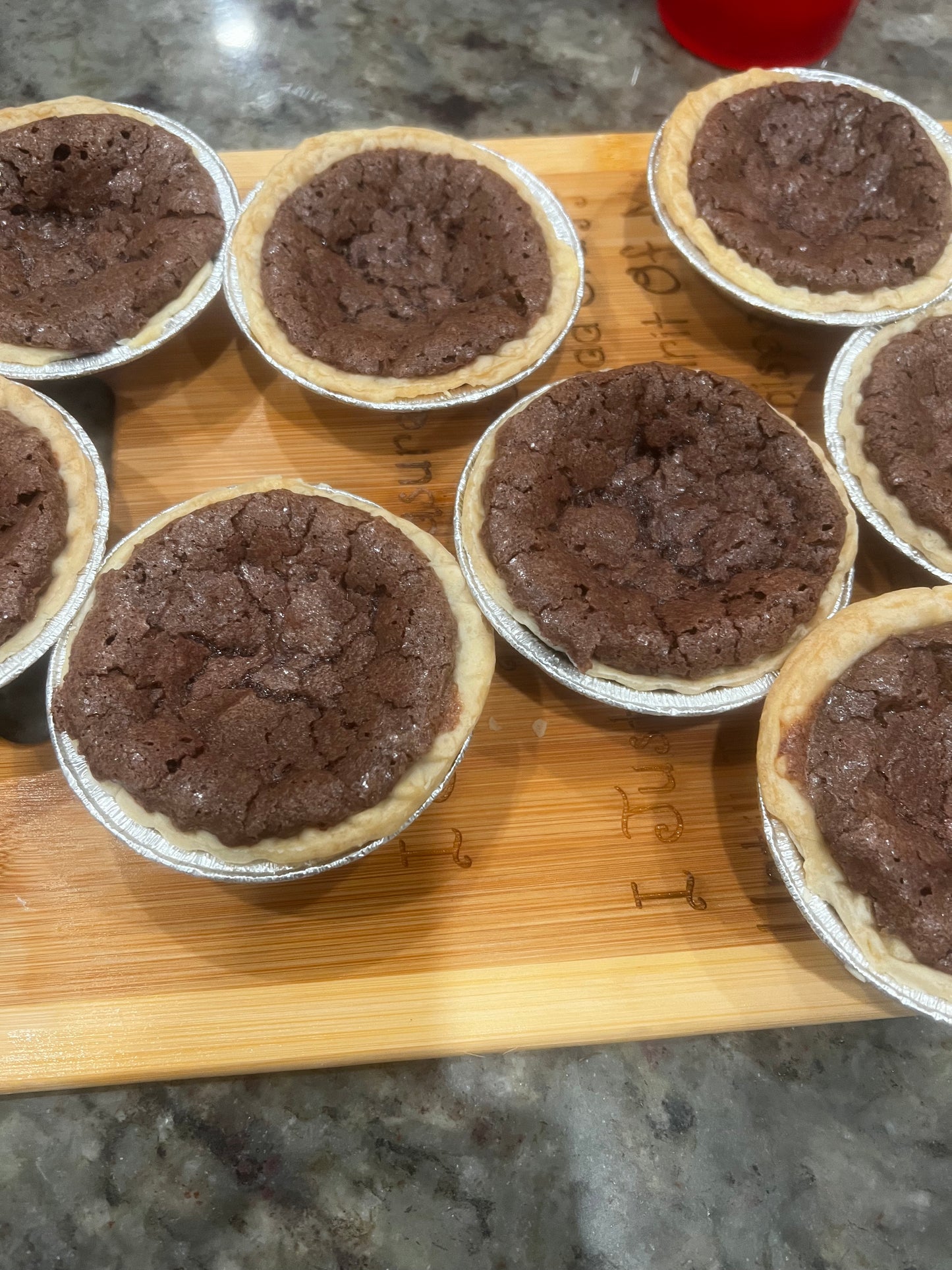 Mini chocolate pie